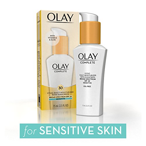 Olay Complete All Day Moisturizer with Broad Spectrum SPF 30 - Sensitive, 2.5 Fl Oz