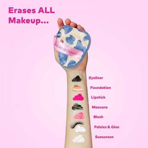 The Original Makeup Eraser, 7-Day Set, Erase All Makeup with Just Water, Including Waterproof Mascara, Eyeliner, Foundation, Lipstick, Sunscreen, and More!
