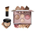 Laura Geller Light 03 - Baked Starter Kit: Balance-n-Brighten Powder Foundation + Best of The Best Palette + Angled Kabuki Brush Set