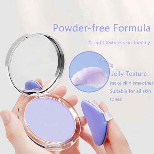 Matte Setting Powder with Puff - Oil Control Face Powder
