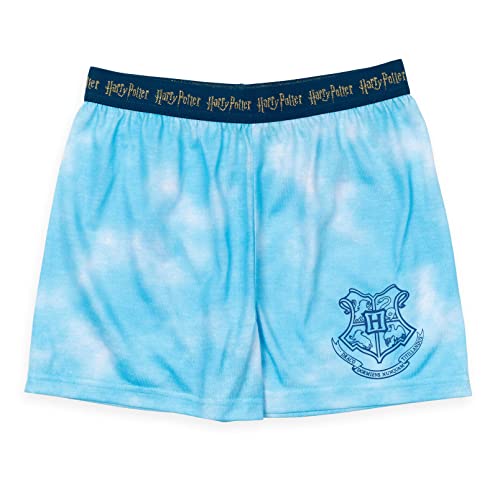 Harry Potter Gryffindor Hufflepuff Ravenclaw Slytherin Girls Pajama Shirt and Shorts Sleep Set Little Kid to Big Kid