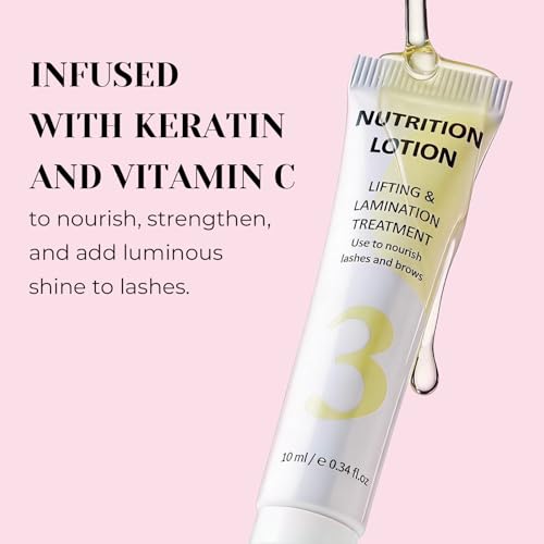 Keratin Lash Lift Nourishing Lotion - 10ml Lomansa