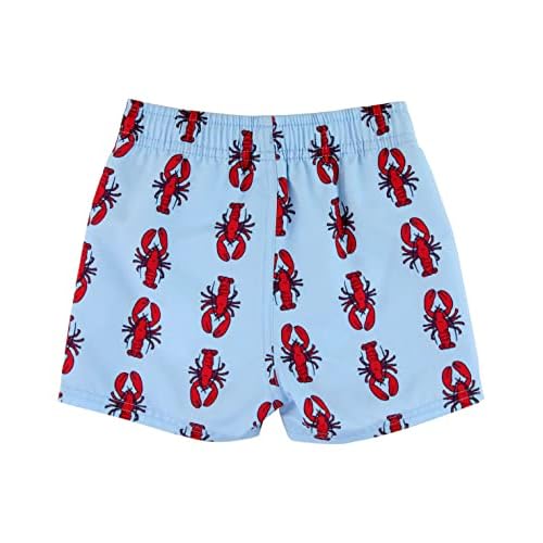 RUGGEDBUTTS Boys UPF50+ Sun Protection Animal Swim Trunks