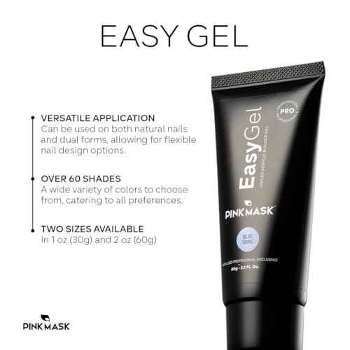PINK MASK Cover Pink Builder Gel (60g) - Nail Extension & Strengthener