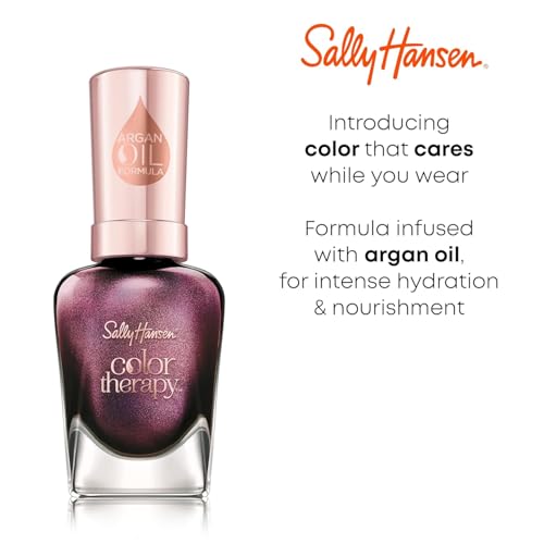 Sally Hansen Color Therapy Nail Polish with Argan Oil - 220 Rosy Quartz