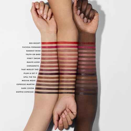 e.l.f. Cream Glide Lip Liner, Highly-Pigmented Pencil For Shaping & Sculpting Lips, Semi-Matte Finish, Vegan & Cruelty-Free, Espresso Martini