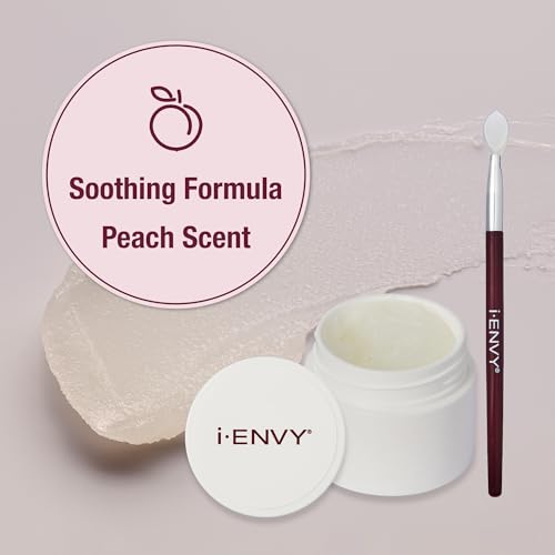 i-ENVY Gentle Lash Remover Balm – Peach-Infused Cleanser for Extensions & Clusters