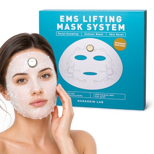 Lifting Mask System with 5 Conductive Facial Masks by NARASKIN LAB