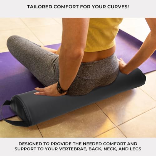 ForPro Half Round Massage Table Bolster Pillow, 26" L x 6" W 3" H,