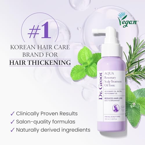 Dr. Groot Rosemary Mint Oil Tonic for Hair Growth & Thickness