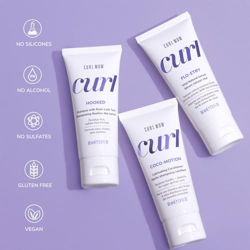 COLOR WOW Curl Wow Flo-etry Serum – Leave-In Hair Moisturizer