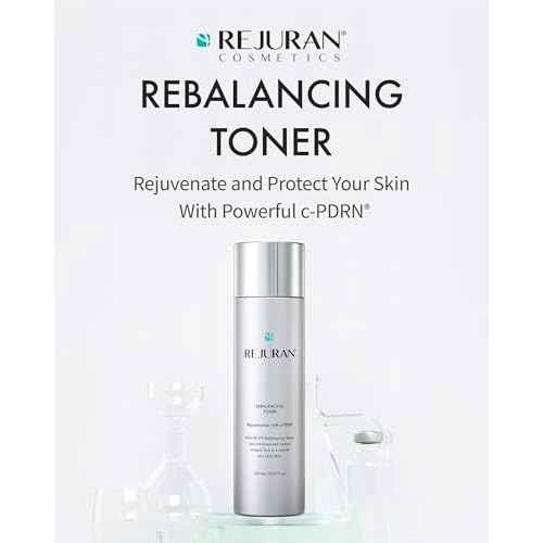 REJURAN¢ç Rebalancing Toner, c-PDRN¢ç ? Salmon DNA Hydrating & Soothing Facial Toner for Skin Texture, Pore Care & Barrier Support with Salmon DNA. Korean Skin Care (4.05 fl oz)