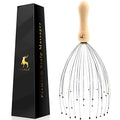 USAGA 32-Prong Scalp Massager for Relaxation and Stress Relief