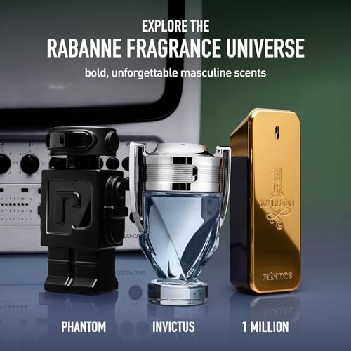 Rabanne 1 Million Lucky Eau de Toilette for Men, 3.4 oz