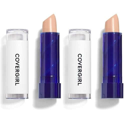 COVERGIRL Smoothers Concealer Stick, Moisturizing | Light | 0.14 Ounce | Pack of 2