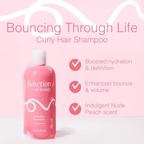 Function of Beauty Curly Hair Shampoo 11 oz - Sulfate-Free & Curl Defining