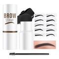 Eyebrow Stamp Kit with 10 Stencils & 5 Colors