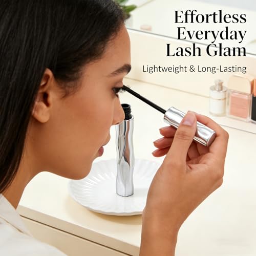 Waterproof Fibre Mascara with 3D Curling Wand - Long Lasting