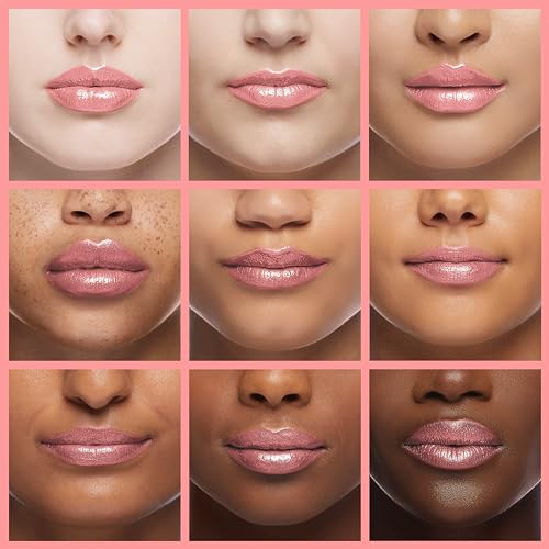 L'Paige Designer Lipstick ? Cool-Toned Pink with Iridescent Shimmer ? Aloe Vera-Based, Long-Lasting & Moisturizing Formula for a Smooth, Luxurious Feel ? Shade L44 Shimmery Ice Lipstick