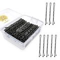100 PCS Black Bobby Pins with Storage Box