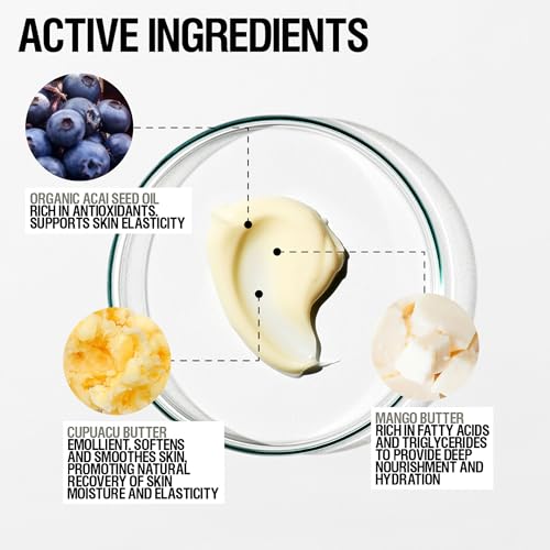 Grown Alchemist Rich Restorative Body Cream. Rosa Damascena, Acai & Pomegranate Nourishing Moisturizer Cream that Repairs and Balances Dry Skin (120mL)