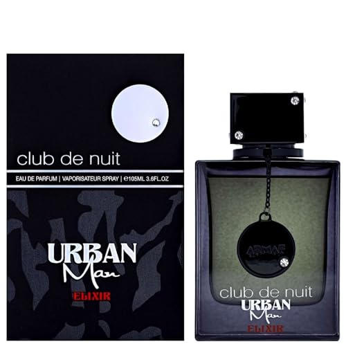 Armaf Club De Nuit Urban Man Elixir Eau de Parfum, 3.6 oz