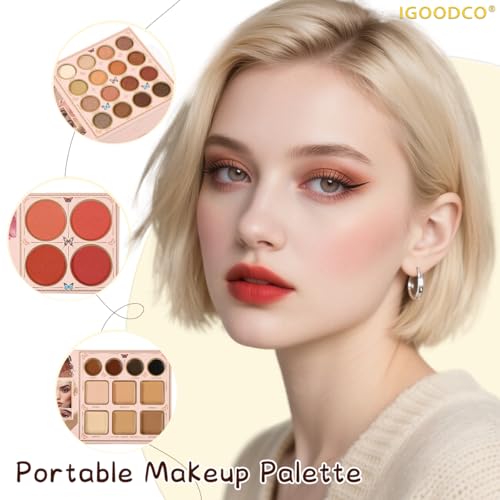 55-Color Eye Shadow Palette - Versatile Makeup for All Occasions
