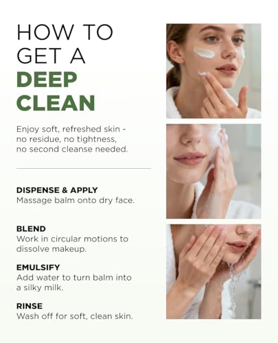 EITHER& PAPHA One-Shot Cleansing Balm - Korean Makeup Remover & Blackhead Cleanser
