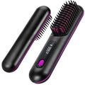 NUMOYA Go Brush Pro Cordless Hair Straightener - Portable Travel