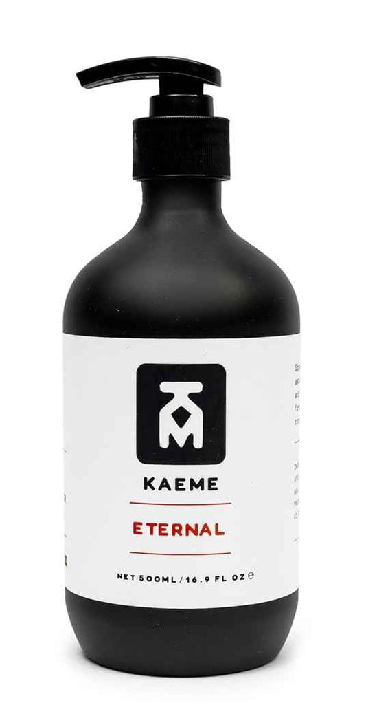 KAEME ETERNAL African Black Soap Body Wash -Deep Cleansing & Moisturizing With Natural Antioxidant,Antifungal Hydrating Formula for Sensitive and Acne-Prone Skin,Sulfate,Paraben Free(500mL /16.9Fl oz)