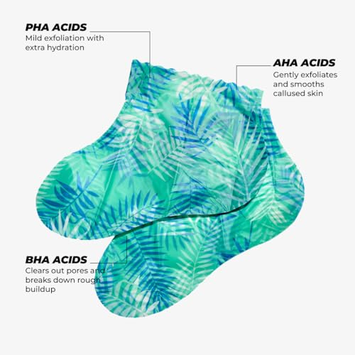 Vitamasques Exfoliating Foot Peeling Mask for Callus Removal - 5 Pairs