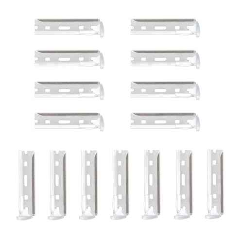 15-Pack Facial Razor Refill Blades ? Compatible with Tweezerman Razors, Precision Stainless Steel Replacement