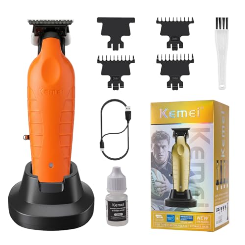 KEMEI 2099 Professional Hair Clippers with Charging Dock