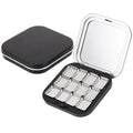 FRCOLOR 2 Pack Magnetic Makeup Palette - Small Empty Organizer
