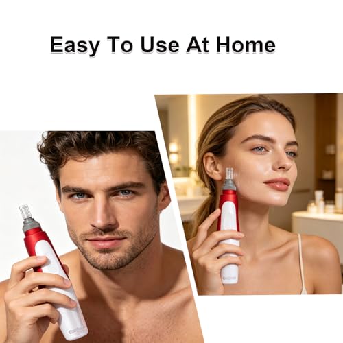 Microneedling Pen 0.25mm - 5 Speed Derma Roller Kit