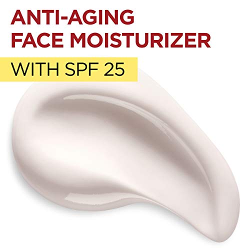 L'Or?al Paris Revitalift Anti-Wrinkle and Firming Face Moisturizer with SPF 25, Pro-Retinol and Centella Asiatica, Paraben Free, 1.7 oz (Packaging may vary),(Pack of 2)