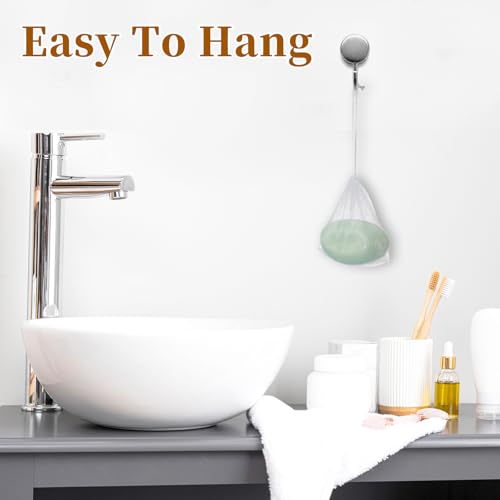 40-Piece Mesh Soap Saver Bags with Drawstring