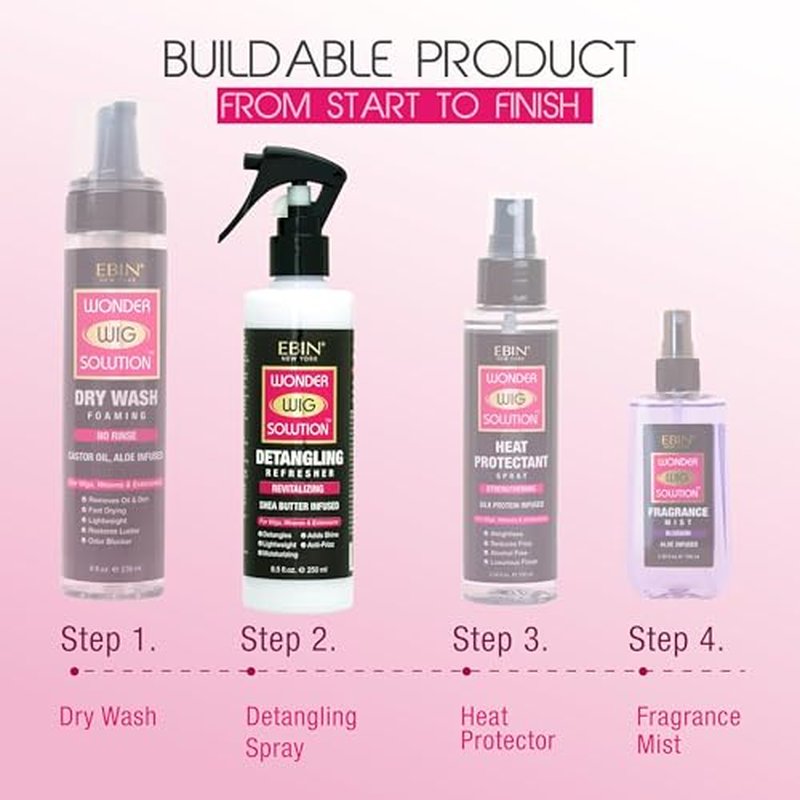 EBIN NEW YORK Wonder Wig Detangling Refresher Spray 8.5oz