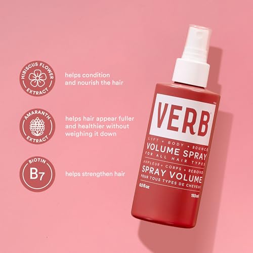 Verb Volume Spray - Lightweight Hair Lift & Amplifier, 6.5 fl oz