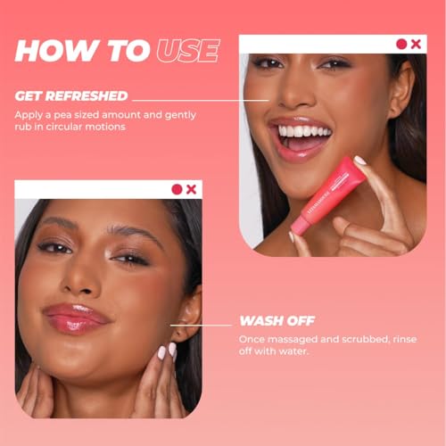 Vitamasques Watermelon Lip Sugar Scrub - Hydrating Exfoliator