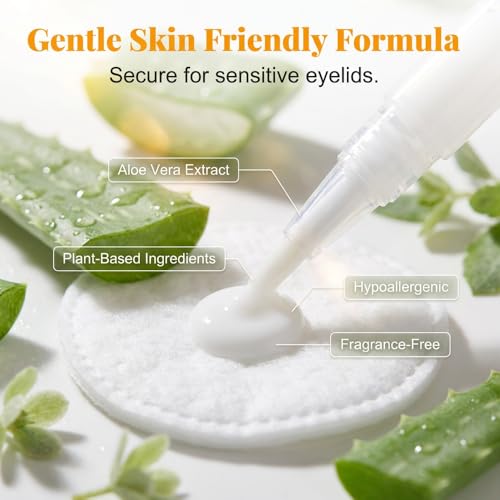 Invisible Double Eyelid Shaping Cream with Y-Shaped Fork