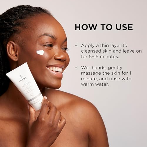 IMAGE Skincare, AGELESS Total Resurfacing Masque, Anti-Aging Smoothing Facial Mask, 2 oz