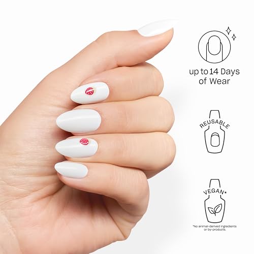 OPI On Point Press On Nails - Funny Strawbunny