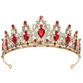 JITINX Crystal Tiara Crown for Women - Bridal & Party Accessory