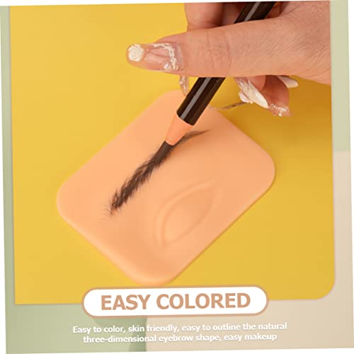 Waterproof Eyebrow Pencil with Peel-Off Core - Smudge Resistant