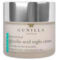 GUNILLA Glycolic Acid Night Cream - Refine, Resurface & Reduce Fine Lines, Wrinkles, Dark Spots, Congested Pores While Brightening Complexion. Gentle - Natural - Vegan (2 oz)