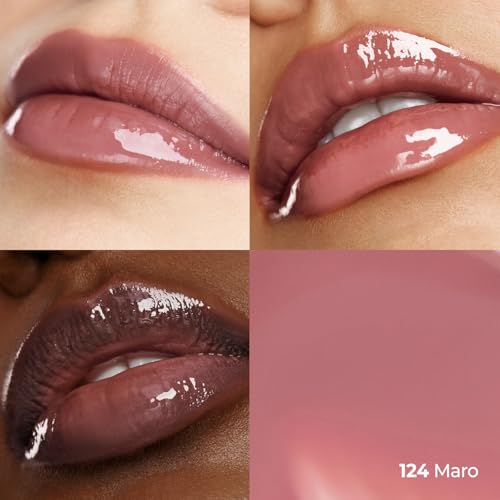 Laka Fruity Glam Tint Lip Gloss - Hydrating Korean Beauty, Shade #124