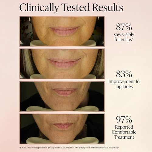 LushLips Red Light Therapy Device for Lip Lines & Volume