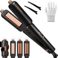 FMZ 4-in-1 Titanium Ceramic Hair Straightener Curler