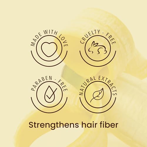 ANYELUZ Banana Leave-In Cream for Frizz Control, 8.4 Oz